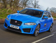 Fahraufnahme vom Kombi Jaguar XFR-S Sportbrake