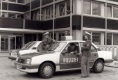 Opel Ascona mit 1,8-Liter-Motor für die Polizei.