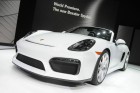 Porsche Boxster Spyder in weiß