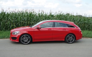 Mercedes-Benz CLA 250 4Matic Shooting Brake, Seitenpartie