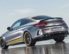 Special Model Mercedes-AMG C 63 Coupé Edition 1, designo Magno Selenite Grey with yellow film coating