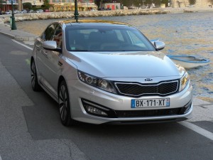 Kia Optima in der Frontansicht