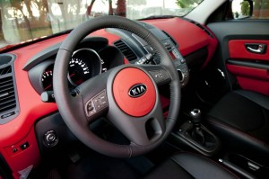 Cockpit des Kia Soul