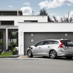 Volvo V60 Plug-in-Hybrid tankt Strom