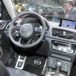 Der Innenraum des Audi Q3 Vail