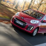 Der neue Citroen C1 in der Farbe Rot