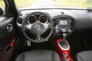 Das Cockpit des Nissan Juke