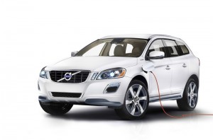 Volvo XC60 Plug-in-Hybrid Concept kann ganz normal zuhause aufgeladen werden