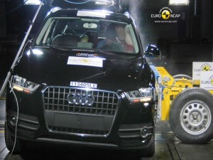 Audi Q3 im Crashtest