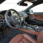 Das Cockpit des BMW 640d xDrive - Ledersitze, Navi