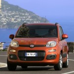 Die Frontpartie des Fiat Panda