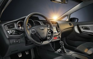 Das Cockpit des neuen Kia Ceed