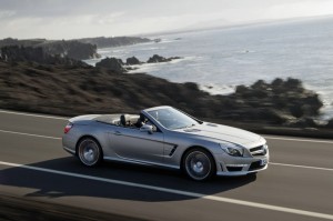 Der neue Mercedes-Benz SL 63 AMG von der Seite