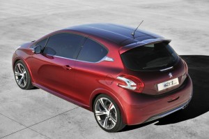 Das Concept Car Peugeot GTi wird in Genf Premiere feiern
