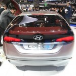 Das Heck des Concept cars Hyundai I-Oniq