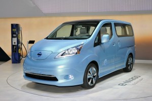 Nissan e-NV 200 auf dem Genfer Autosalon 2012