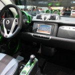 Der Innenraum des neuen Smart Brabus Electric Drive