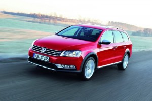 Die Frontpartie des neuen Volkswagen Passat Alltrack