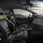 Der Innenraum des Abarth-Sondermodells Punto Scorpione