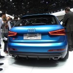 Die Heckansicht der Audi-Studie RS Q3