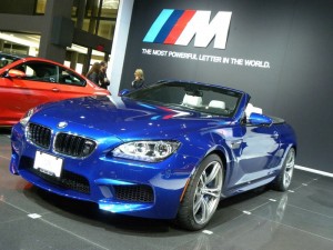 Das BMW M6 Cabriolet auf der New Yorker Messe 2012