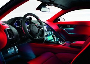 Das Interieur des Jaguar C-X16