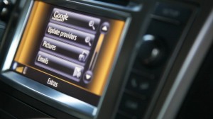 Das Display im Toyota Avensis