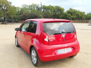 Heckpartie des Seat Mii