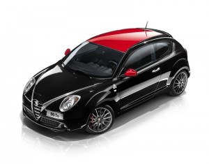 Alfa Romeo Mito-Sondermodell SBK Limited Edition in der Front- Seitenansicht