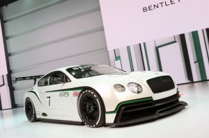 Bentley GT3 Racer auf der Paris Motor Show 2012