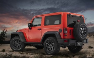 Der neue Jeep Wrangler Moab in der Seiten- Heckansicht