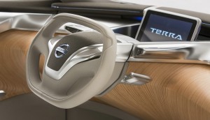 Das Cockpit des Nissan Terra