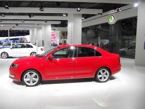 Der neue Skoda Rapid auf dem Pariser Autosalon 2012