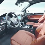 Das Interieur des VW Touareg Edition X