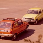 Renault R 5 in Gelb und in Rot