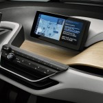 Display mit Navi im BMW i3 Concept Coupe