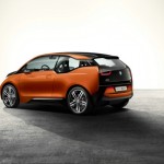 Das BMW i3 Concept Coupe in der Heckansicht