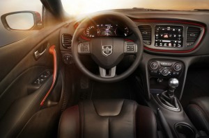 Das Cockpit des Dodge Dart GT