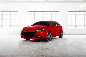 Die Frontansicht des Dodge Dart GT