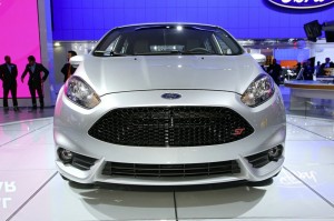 Der Kühlergrill des Ford Fiesta ST