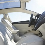 Das Interieur des Konzeptfahrzeugs Lincoln MKZ