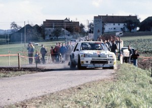 Peugeot 205 Turbo 16 bei der Deutschen Rallye-Meisterschaft 1986