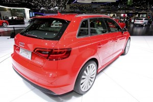 Audi A3 Sportback E-Tron auf dem Genfer Automobilsalon 2013