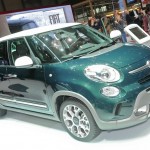 die Vorstellung des Fiat 500L Trekking auf dem Genfer Autosalon 2013