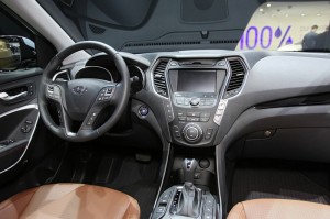 Das Interieur des neuen Hyundai Grand Santa Fe