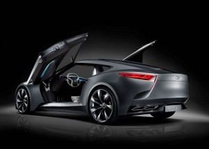 Hyundai-Studie HND-9 mit Flügeltüren