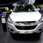 Modellgepflegter Hyundai ix35 in der Frontansicht