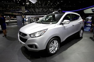 Hyundai präsentiert ix35 Facelift auf dem Gnfer Autosalon 2013