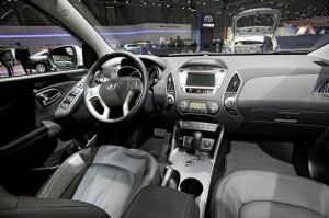 Der Innenraum des überarbeiteten Hyundai ix35