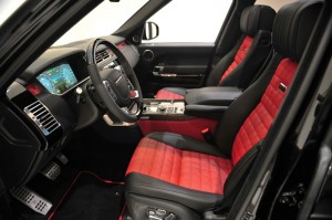 Das Interieur des Range Rover vom Tuner Startech